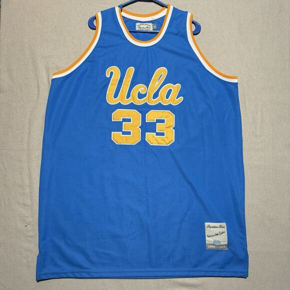 Headmaster Signature Series Sz 58 Jabbar #33 UCLA Bruins Basketball Jersey NCAA - Picture 1 of 9